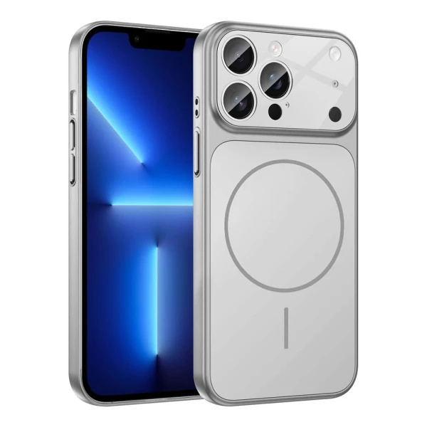 Torbica Magsafe LookLike za iPhone 13 Pro 6.1 srebrna