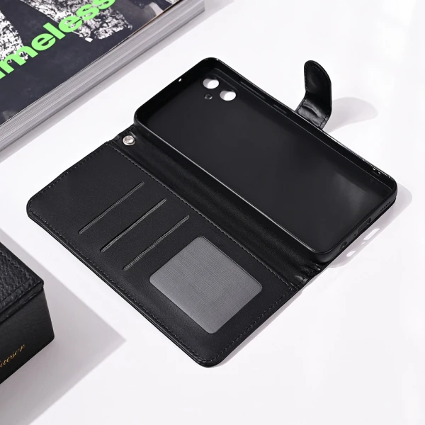 Torbica Wallet Romb za Samsung A055F Galaxy A05 crna