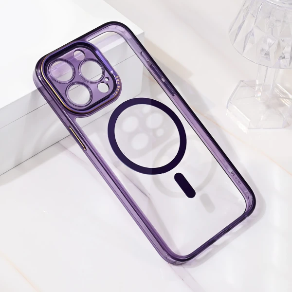 Torbica Magsafe Camera Color za iPhone 15 Pro Max 6.7 ljubicasta