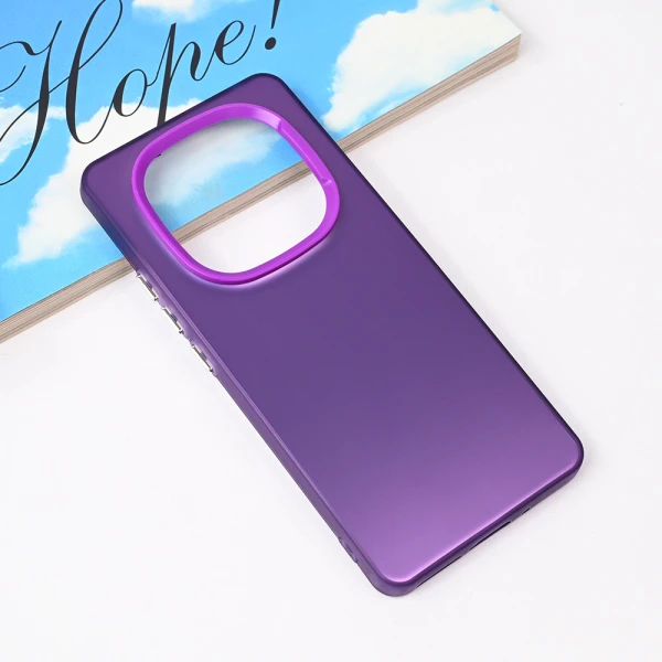 Torbica Clear za Xiaomi Redmi Note 14 Pro 4G ljubicasta