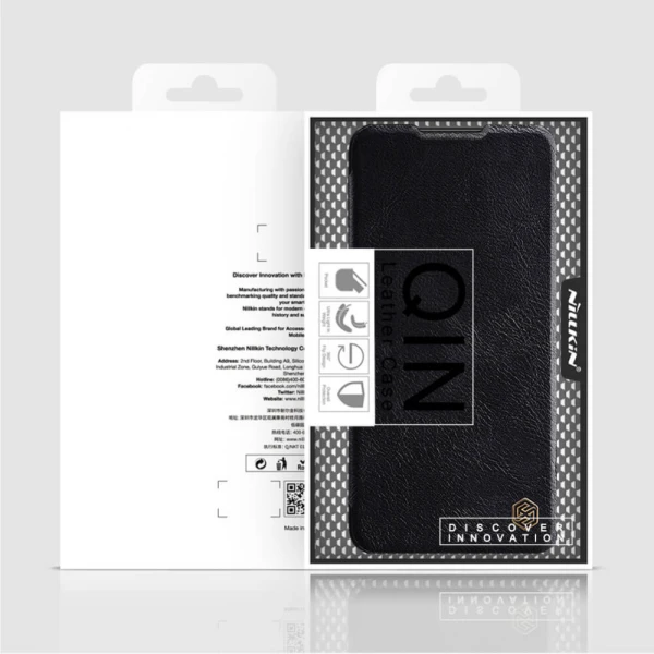 Torbica Nillkin Qin za Xiaomi Redmi Note 11T 5G/Poco M4 Pro 5G crna