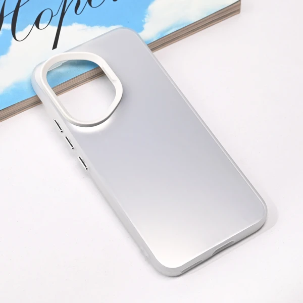 Torbica Clear za Honor 400 srebrna