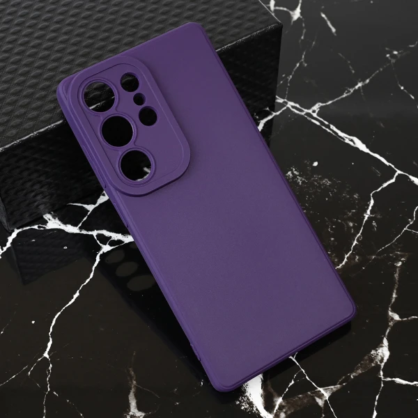 Torbica Teracell Giulietta za Samsung S938B Galaxy S25 Ultra mat tamno ljubicasta