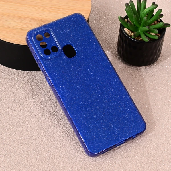 Torbica Sparkle Dust za Samsung A217F Galaxy A21s tamno plava