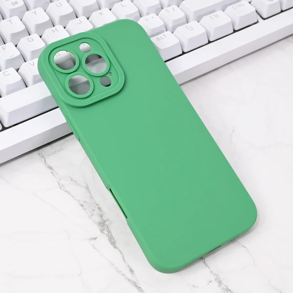 Torbica Silikon Pro Camera za iPhone 16 Pro Max 6.9 tamno zelena