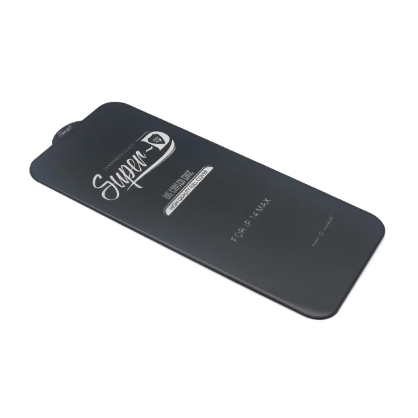 Folija za zastitu ekrana glass 11d za iphone 14 pro max super d crna