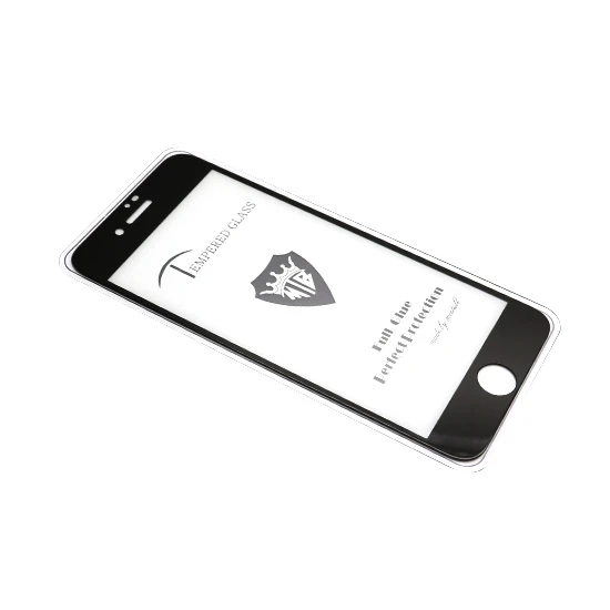 Folija za zastitu ekrana glass 2.5d za iphone 7/8 crna