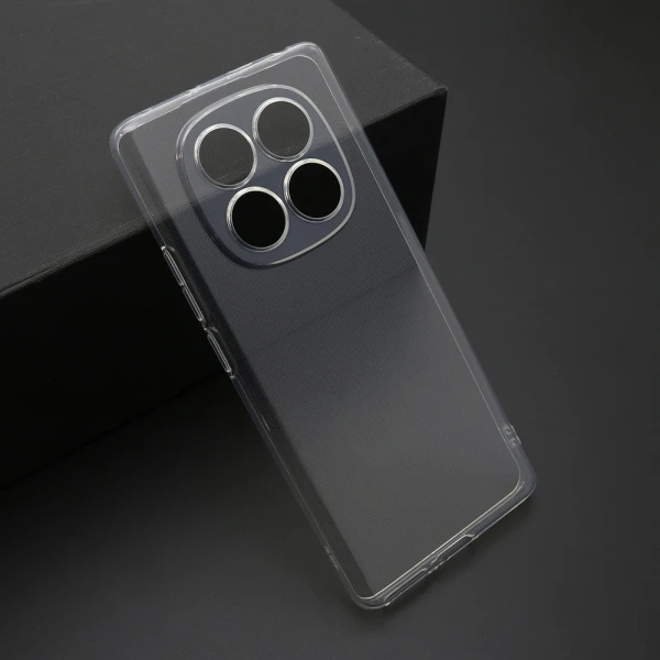Futrola ultra tanki protect silikon za xiaomi redmi note 14 pro 4g providna (bela)