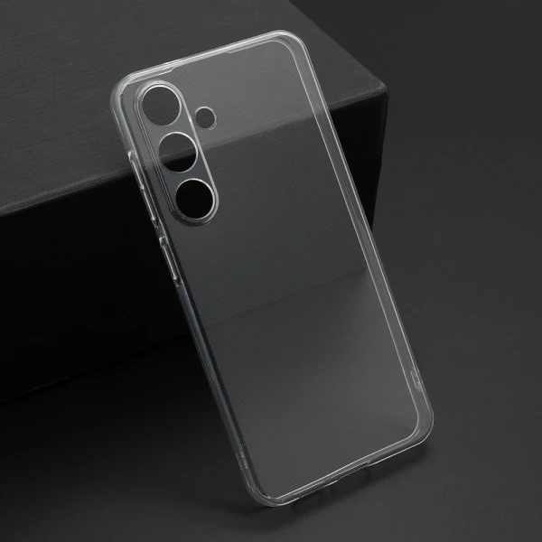 Futrola ultra tanki protect silikon za samsung s931b galaxy s25 5g providna (bela)