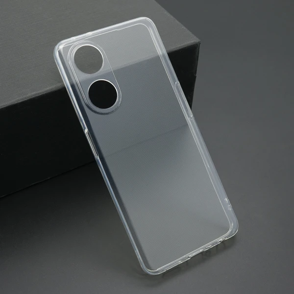 Futrola ultra tanki protect silikon za oppo a98 providna (bela)