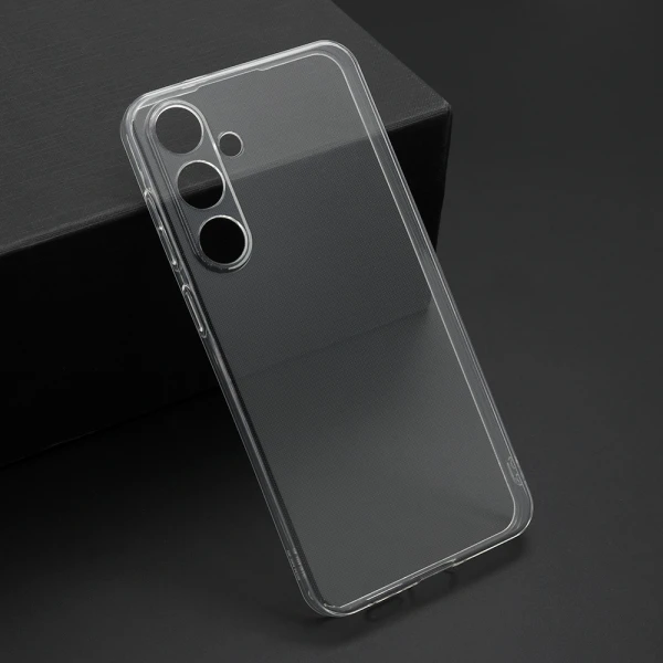 Futrola ultra tanki protect silikon za samsung s936b galaxy s25 plus 5g providna (bela)