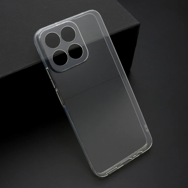 Futrola ultra tanki protect silikon za honor x7c/honor 200 smart providna (bela)