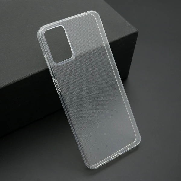 Futrola ultra tanki protect silikon za motorola moto e22/e22i providna (bela)