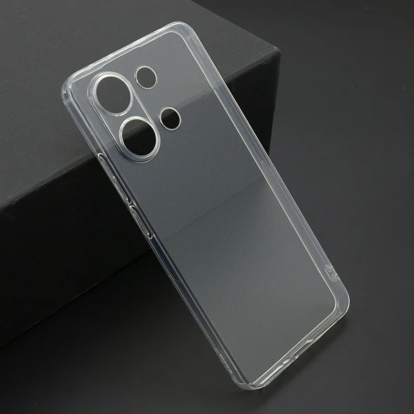 Futrola ultra tanki protect silikon za xiaomi redmi note 13 4g providna (bela)