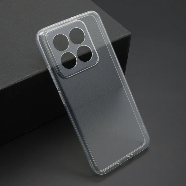 Futrola ultra tanki protect silikon za xiaomi 14 pro providna (bela)