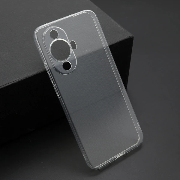 Futrola ultra tanki protect silikon za huawei nova 12s providna (bela)