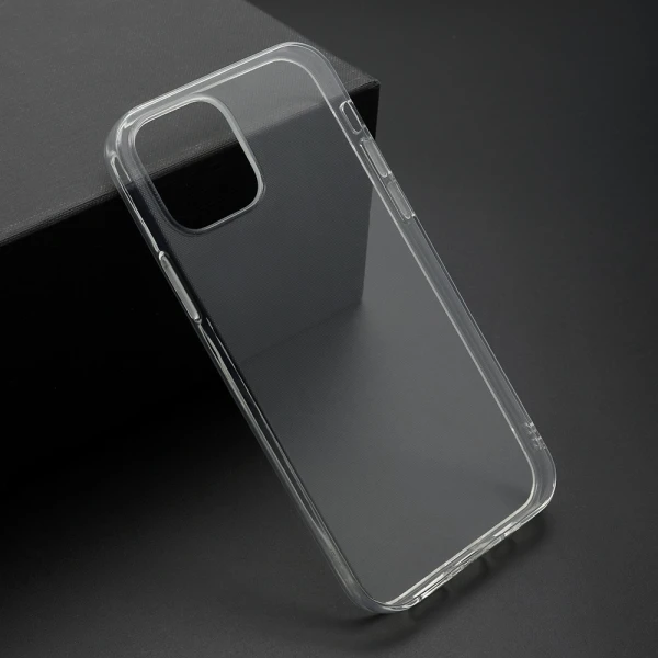 Futrola ultra tanki protect silikon za iphone 12/12 pro (6.1) providna (bela)