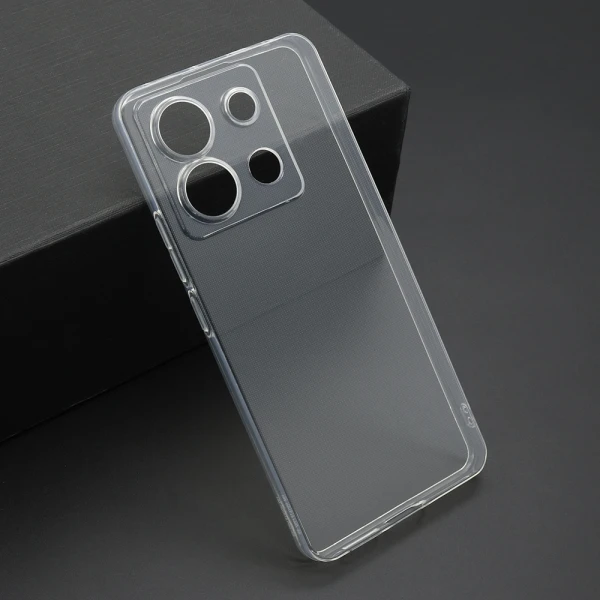 Futrola ultra tanki protect silikon za xiaomi redmi note 13 pro 5g providna (bela)