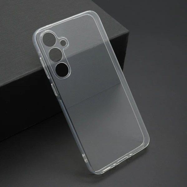 Futrola ultra tanki protect silikon za samsung a356b galaxy a35 5g providna (bela)