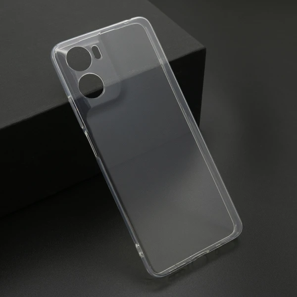 Futrola ultra tanki protect silikon za motorola g06 providna (bela)