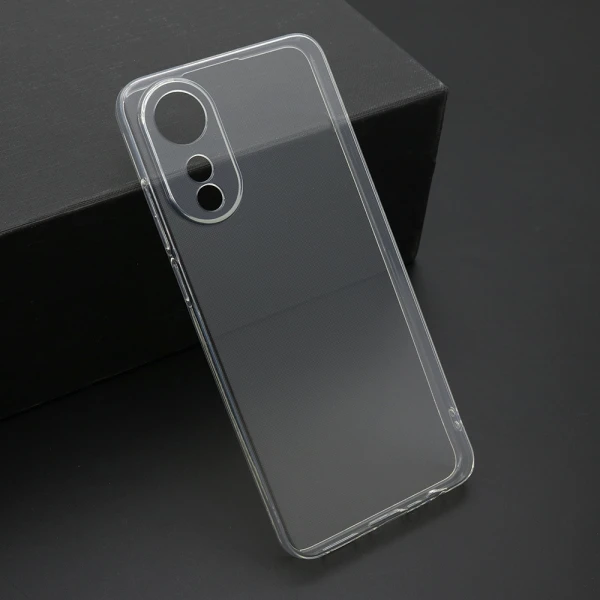 Futrola ultra tanki protect silikon za oppo a78 4g providna (bela)