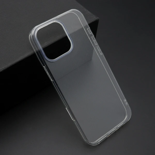 Futrola ultra tanki protect silikon za iphone 16 pro max (6.9) providna (bela)