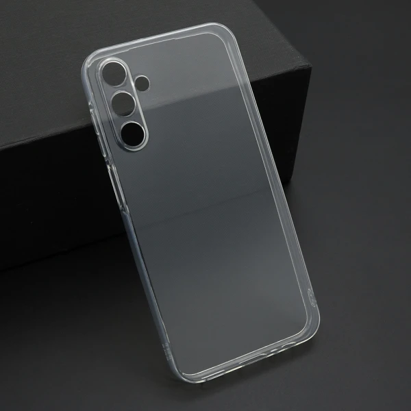 Futrola ultra tanki protect silikon za samsung a155f/a156b galaxy a15 4g/5g providna (bela)