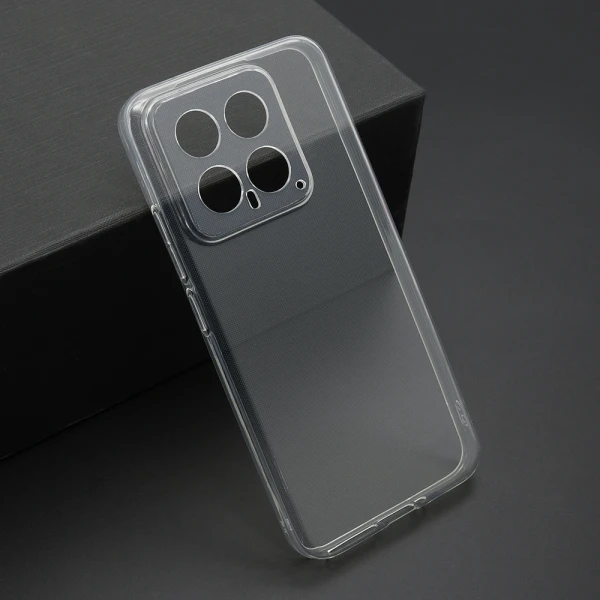 Futrola ultra tanki protect silikon za xiaomi 14 providna (bela)