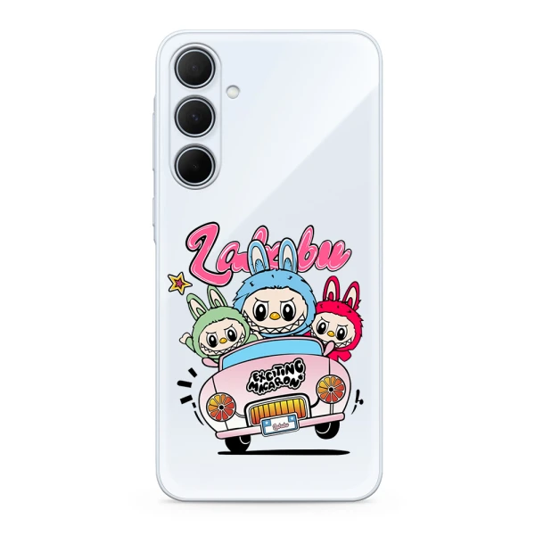 Futrola ultra tanki print clear za samsung a556b galaxy a55 5g lbb004