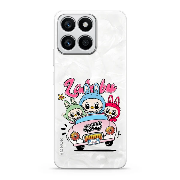 Futrola ultra tanki print clear za honor x8c lbb004