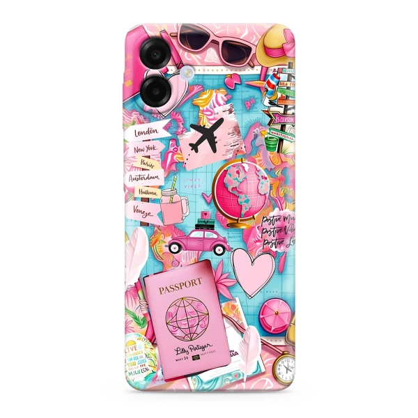 Futrola ultra tanki print clear za samsung a075f galaxy a07 sp029