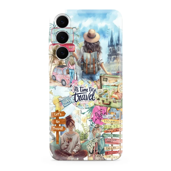 Futrola ultra tanki print clear za samsung s731b galaxy s25 fe sp031