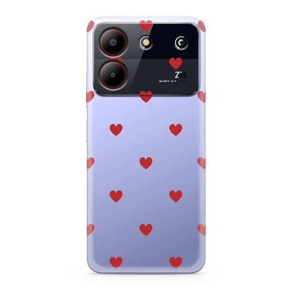 Futrola ultra tanki print clear za zte blade a54 sp013