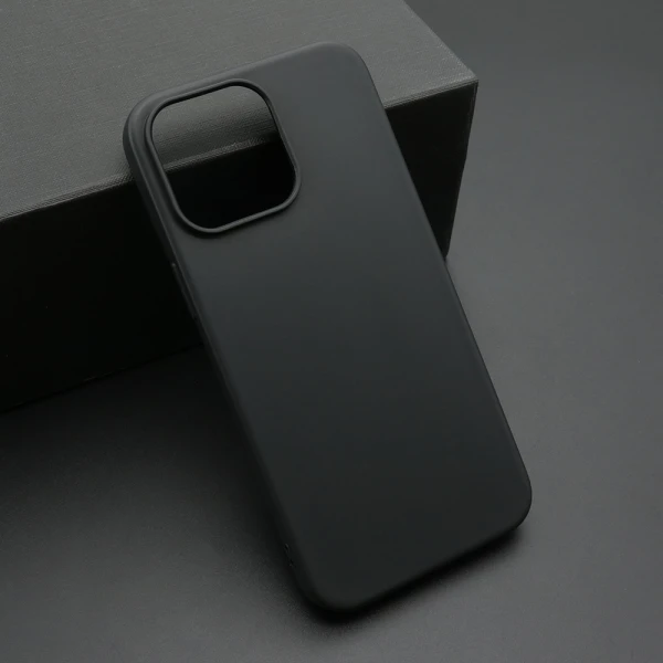 Futrola ultra tanki kolor za iphone 15 pro max (6.7) crna