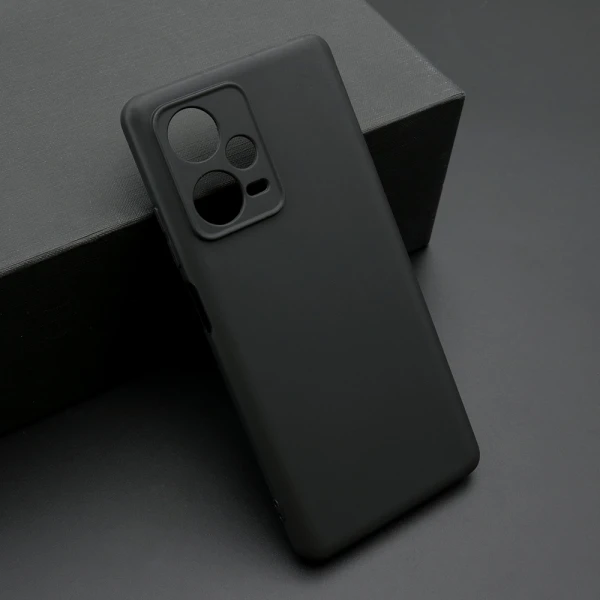 Futrola ultra tanki kolor za xiaomi redmi note 12 pro plus crna