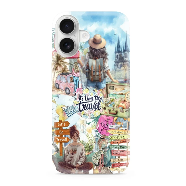 Futrola ultra tanki print clear za iphone 17 (6.3) sp031
