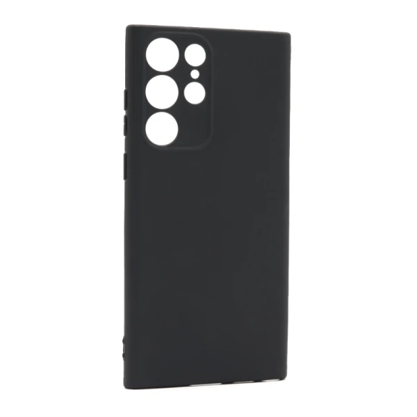 Futrola ultra tanki kolor za samsung s908b galaxy s22 ultra 5g crna