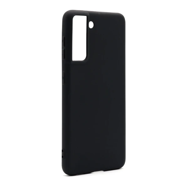Futrola ultra tanki kolor za samsung g991b galaxy s21 crna