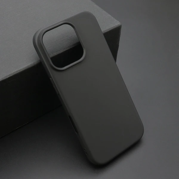 Futrola ultra tanki kolor za iphone 16 pro (6.3) crna
