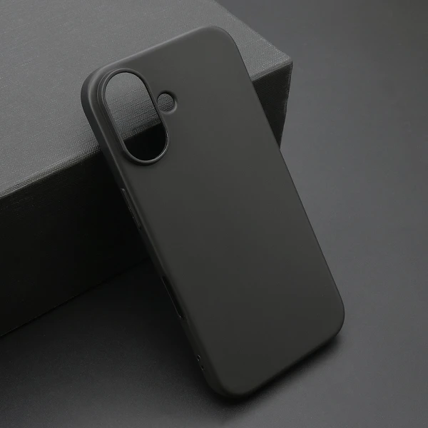 Futrola ultra tanki kolor za iphone 16 (6.1) crna