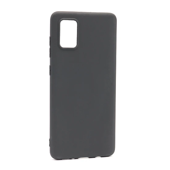 Futrola ultra tanki kolor za samsung a715f galaxy a71 crna