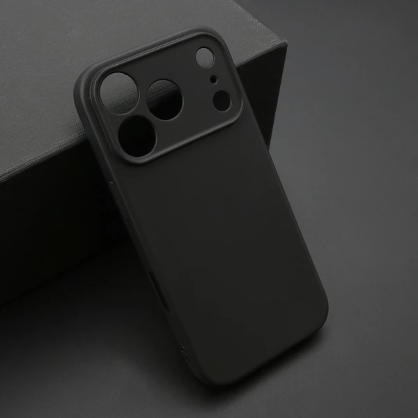 Futrola ultra tanki kolor za iphone 17 pro (6.3) crna