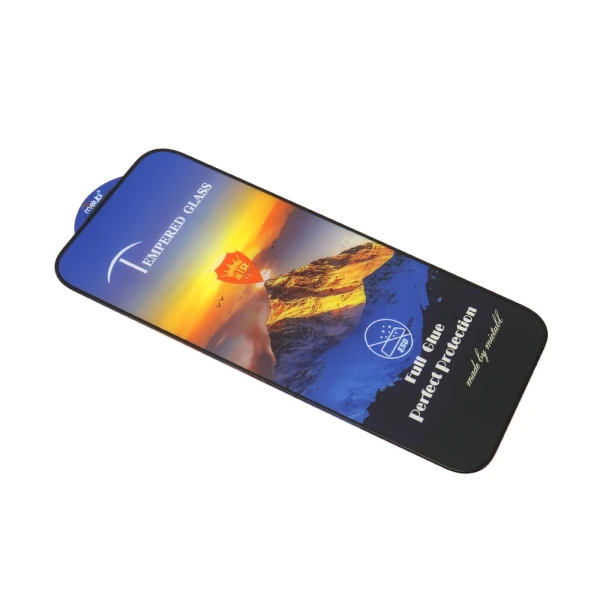 Folija za zastitu ekrana glass 2.5d za iphone air (6.6) crna