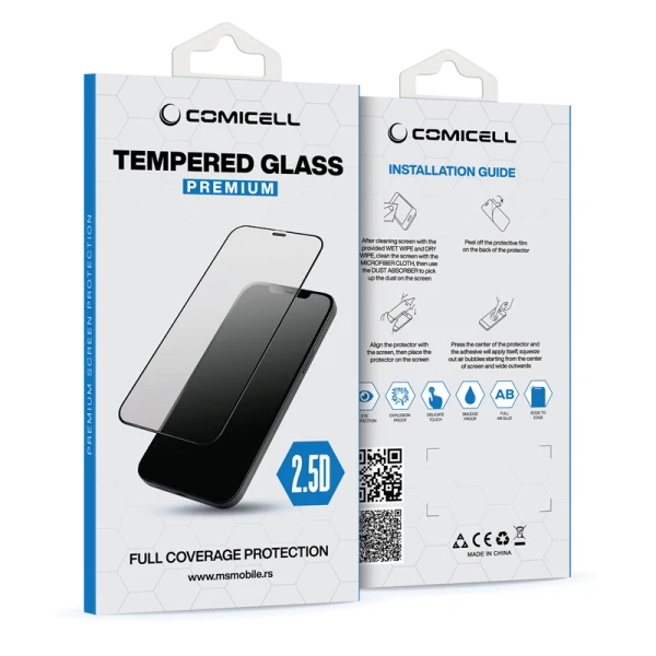 Folija za zastitu ekrana glass 2.5d za xiaomi redmi 10c crna