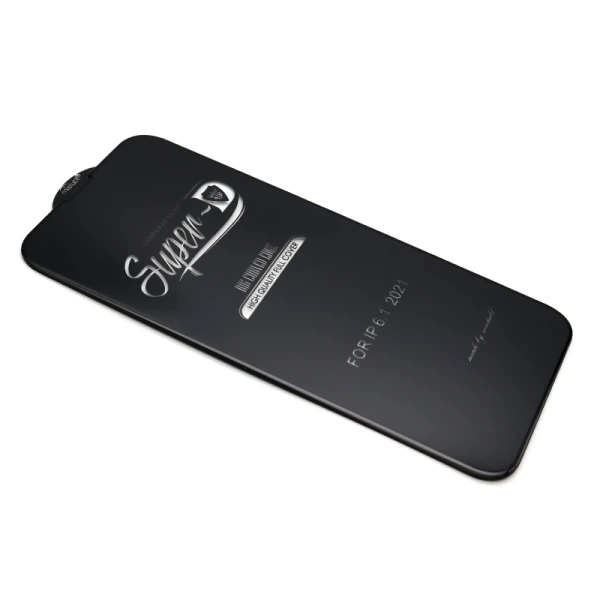 Folija za zastitu ekrana glass 11d za iphone 13/13 pro/14/16e/17e (6.1) super d crna