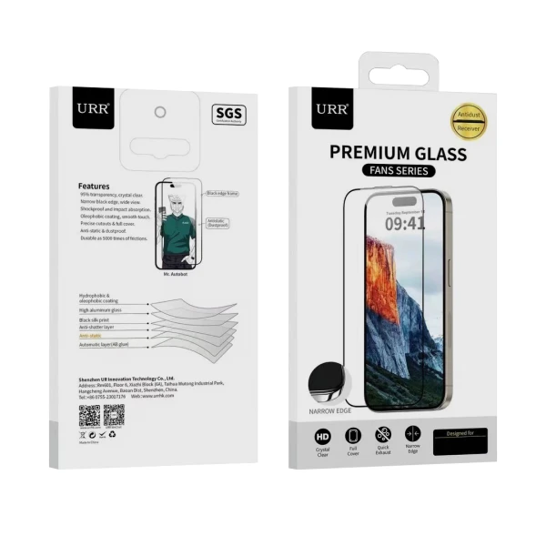 Folija za zastitu ekrana premium hd glass za iphone 15 pro (6.1)