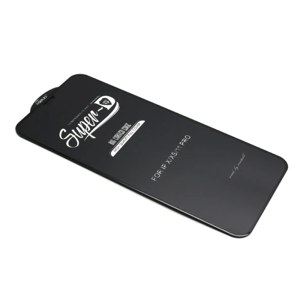 Folija za zastitu ekrana glass 11d za iphone x/xs/11 pro super d crna