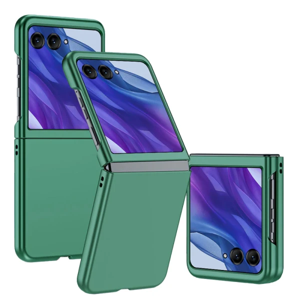 Torbica Flip za Motorola Razr 50 Ultra tamno zelena