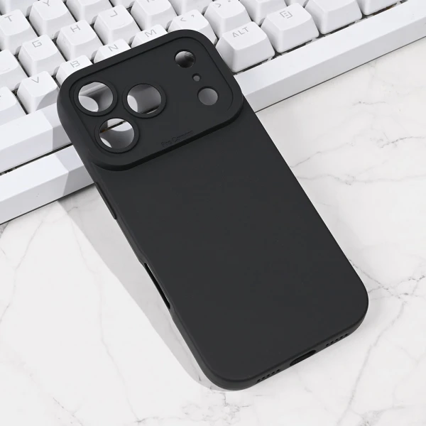 Torbica Silikon Pro Camera za iPhone 17 Pro 6.3 crna