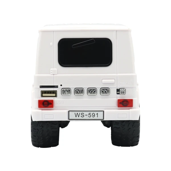Zvucnik bluetooth ws-591 auto beli